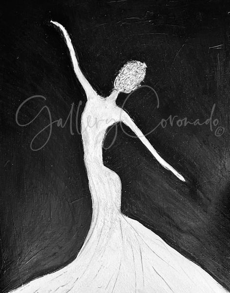 Elegant In White 3413 P AI Ntg Art | GalleryCoronado