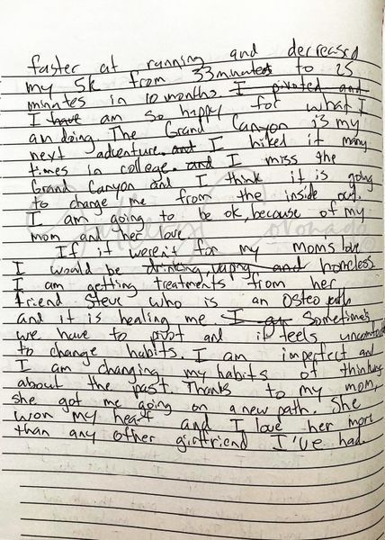 Jeff Kind Words To Mom July 2022 P 2 Of 2 Art | GalleryCoronado