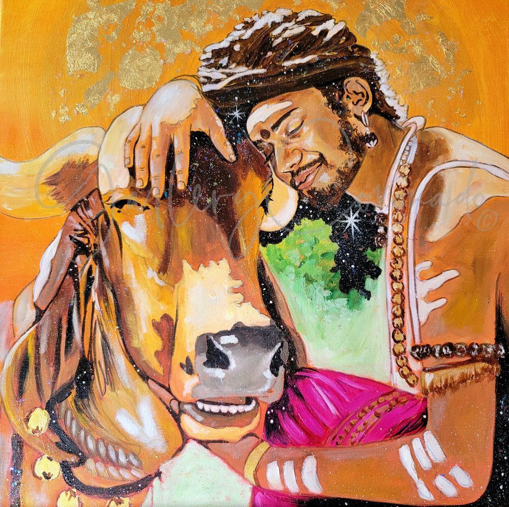 Horse Whisperer Hr 2707 P 20x20 Art | GalleryCoronado