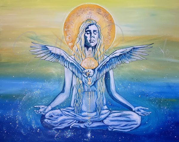 Meditation Hr 9966 P 25x20 Art | GalleryCoronado