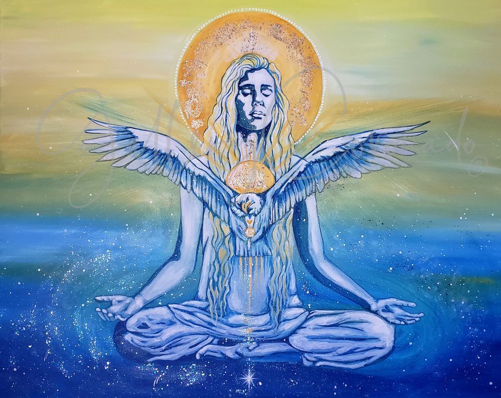 Meditation Hr 9966 P 25x20 Art | GalleryCoronado