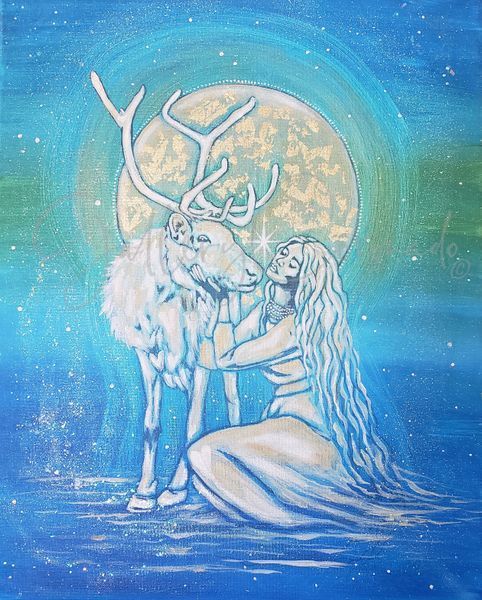 Moose Love Hr 3334 P 21x26 Art | GalleryCoronado