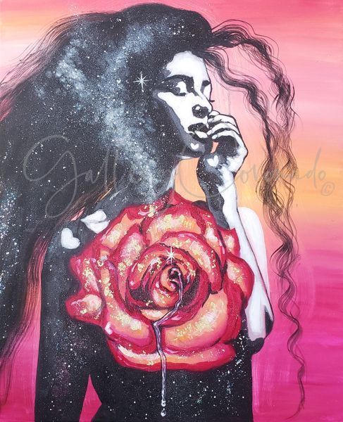 Rose Woman Hr 4518 P 20x25 Art | GalleryCoronado