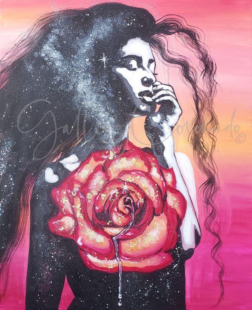 Rose Woman Hr 4518 P 20x25 Art | GalleryCoronado