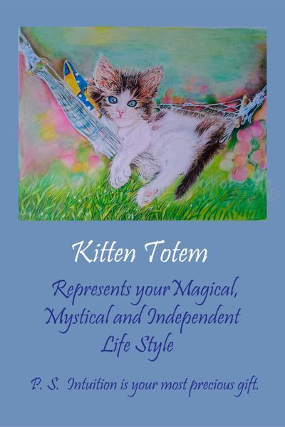 Totem P Kitten Art | GalleryCoronado