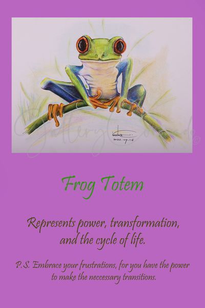 Totem P Frog Art | GalleryCoronado