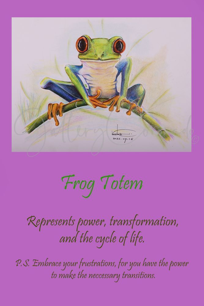 Totem P Frog Art | GalleryCoronado