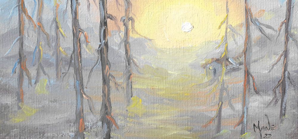February Morning Hr   Copy Art | Mane Carrion Studios