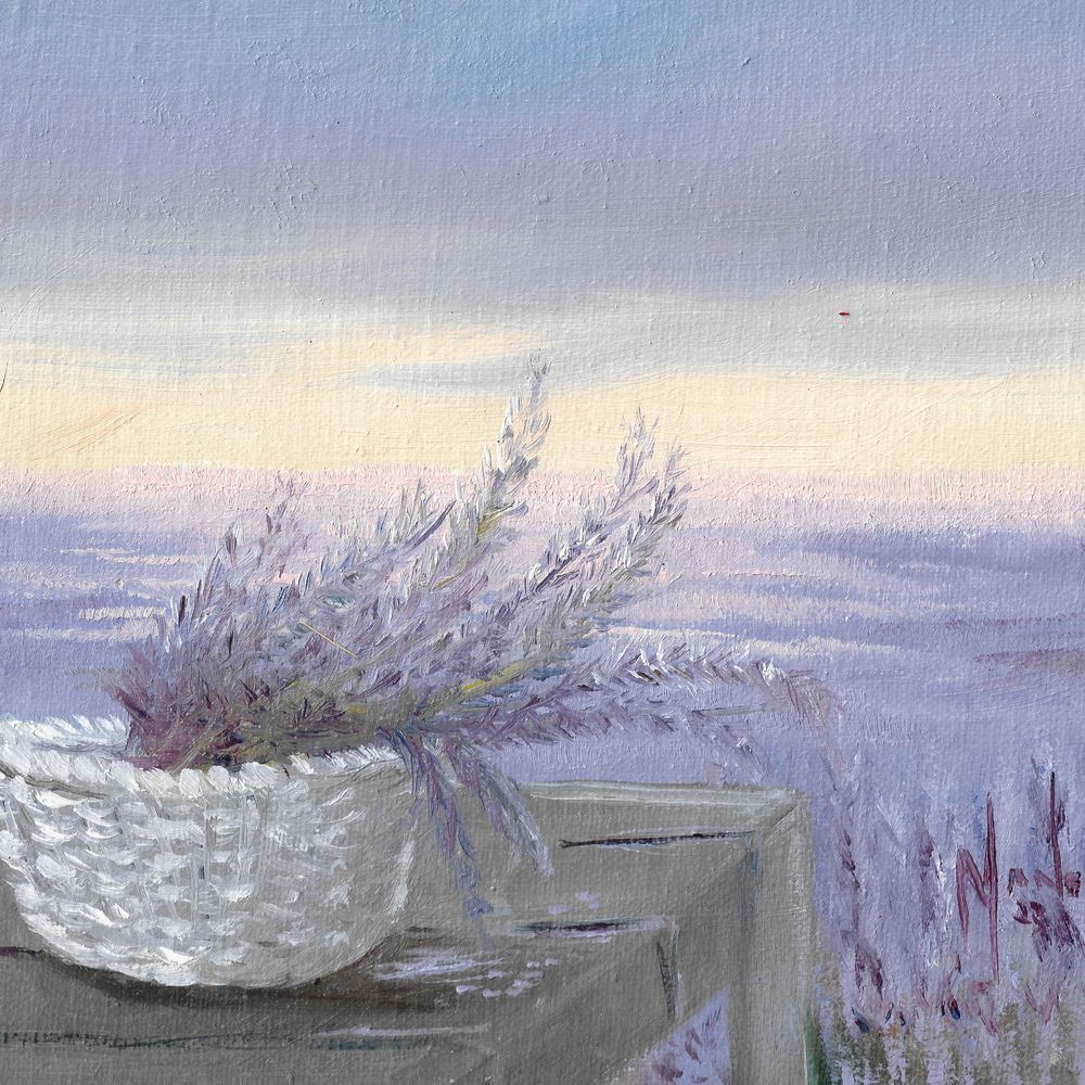 Early Morning Tote Art | Mane Carrion Studios
