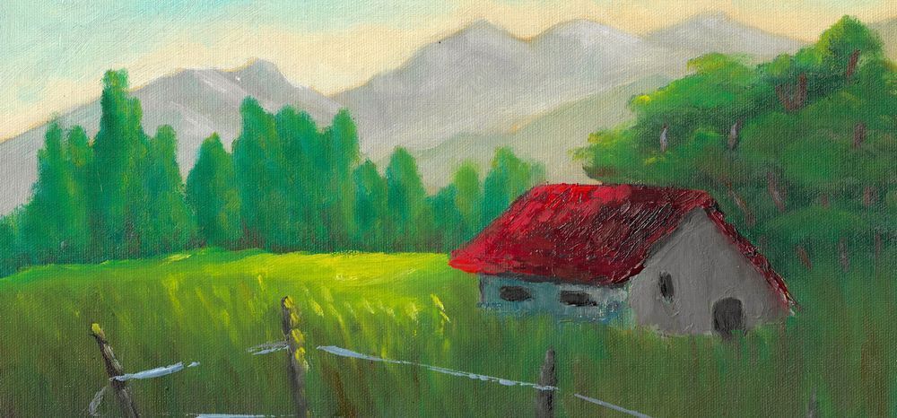 Red Roof Art | Mane Carrion Studios