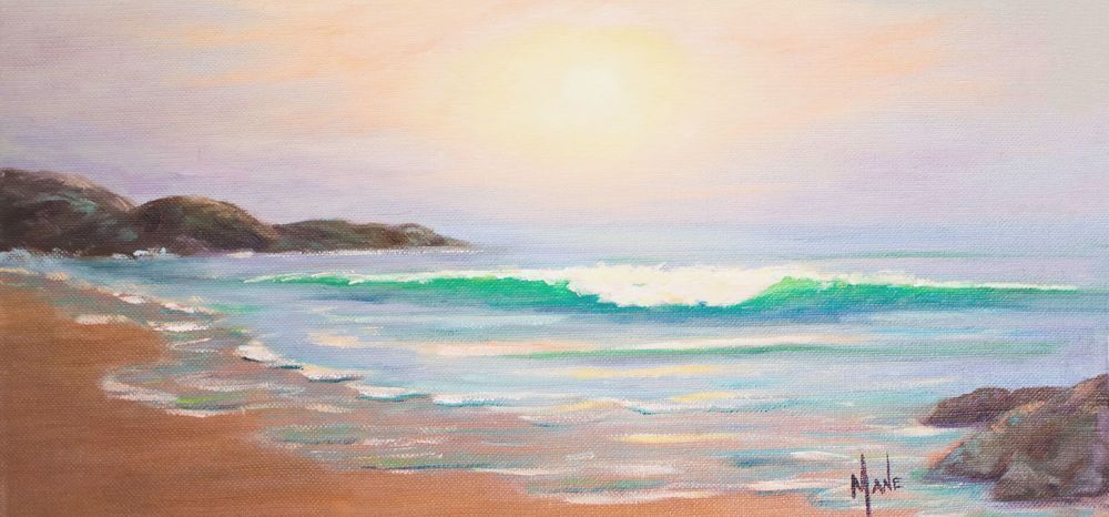 Sunset Beache Art | Mane Carrion Studios