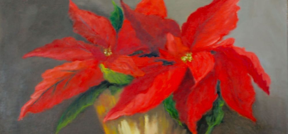 Poinsettia Hr   Copy Art | Mane Carrion Studios