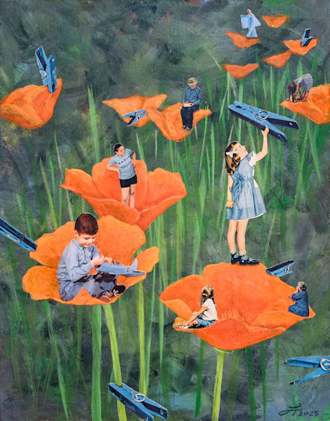 Pins & Poppies Art | Real Creative Studio