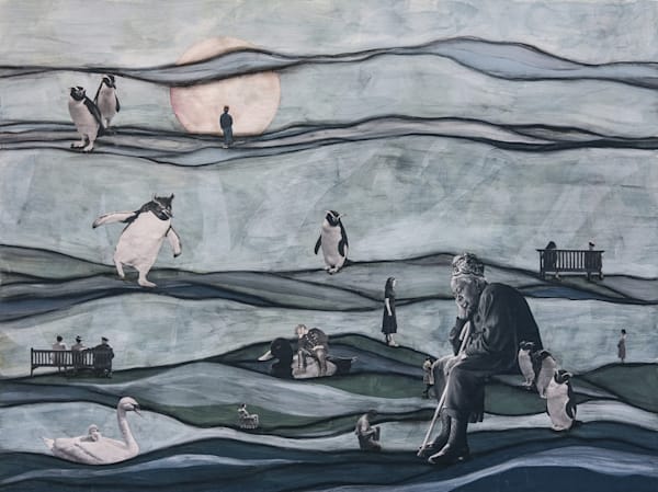 Quiet Contemplation Art | Real Creative Studio