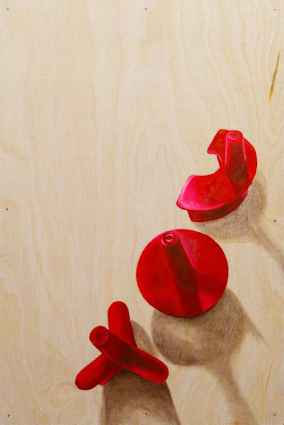 Perfection game pieces fine art print of an oil painting