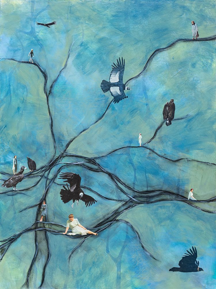 Circling Open Edition Print