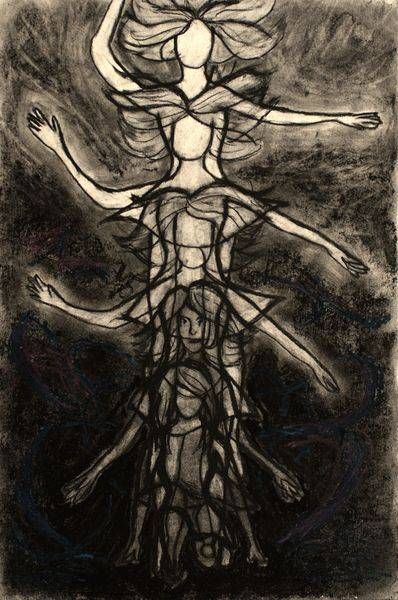 Moonlit Dancer 5 Art | Amy Ueckert Bates | Art
