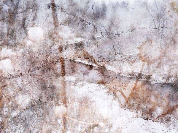 Winter Stream Art | Amy Ueckert Bates | Art