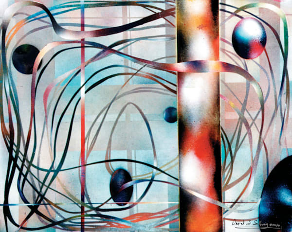 Ribbons In Space Art | Art by Dan Solloway