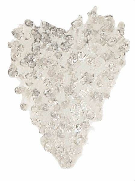 Silver Pop Heart