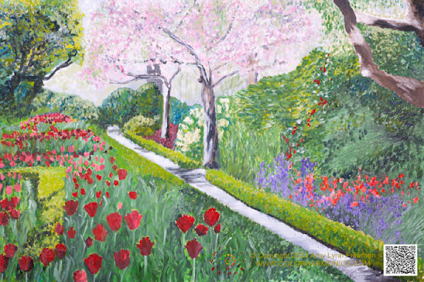 A Thousand Tulips By Amy Lynn Freeman With V Yndy Art | Color Harmonics