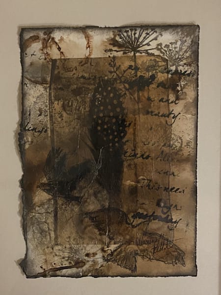 Vanessa Pettit - Fly Already Tea Bag Mixed Media