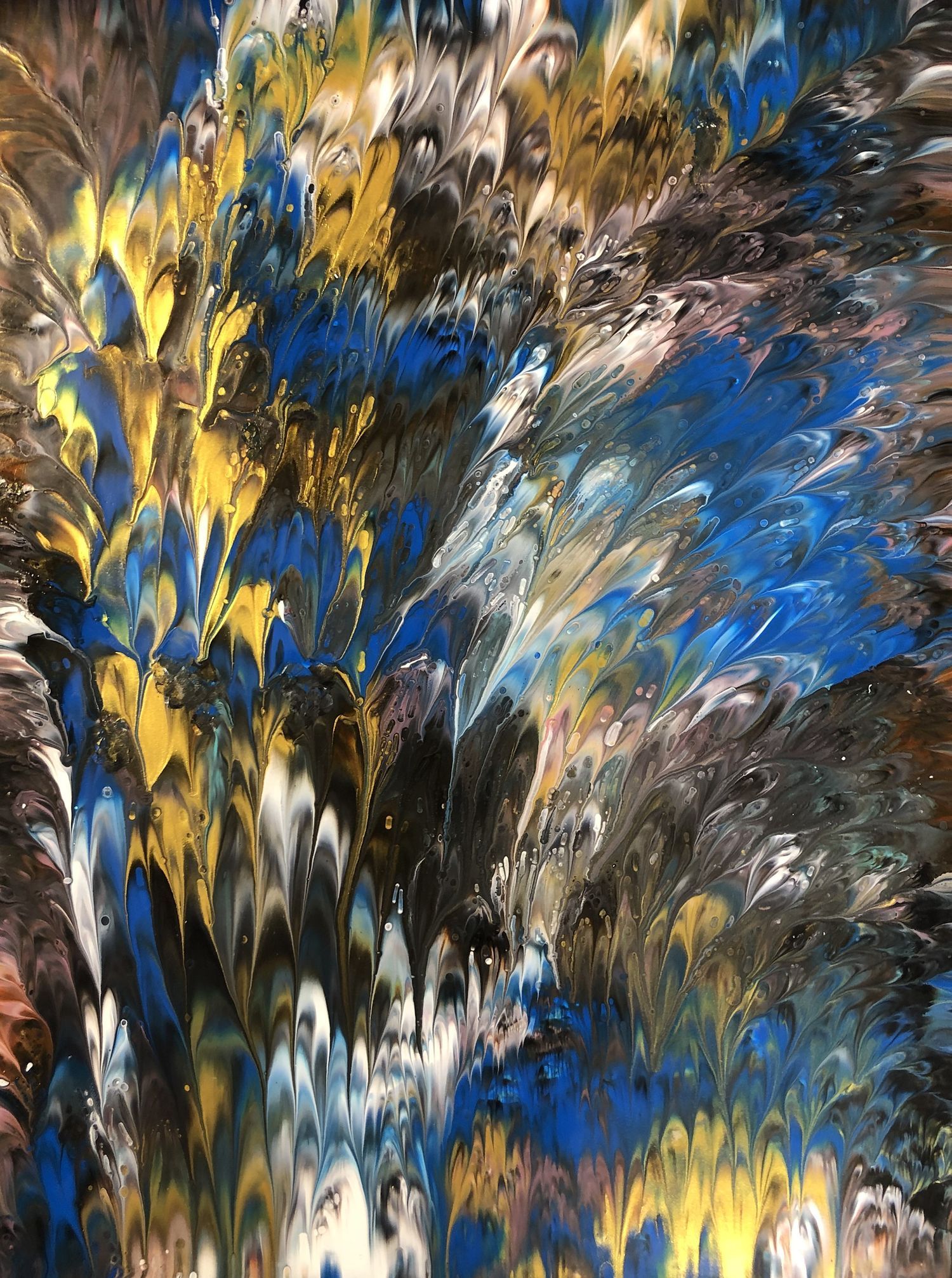 Vanessa Pettit   Native American garden 2 Acrylic