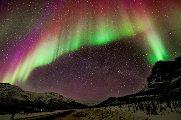 Stairway to Heaven - Aurora Borealis Landscape Photography