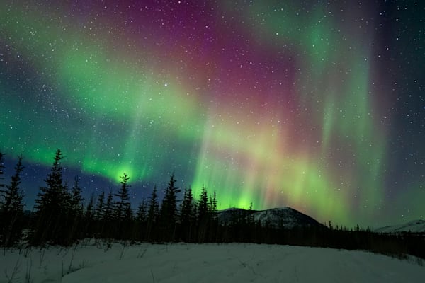 Aurora's Whisper - Stunning Aurora Borealis Photography