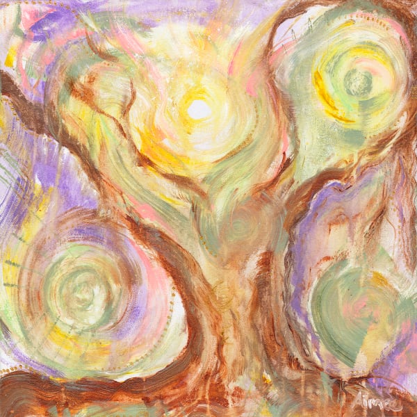 Tree Light Of Consciousness Art | Aimee Tomczak