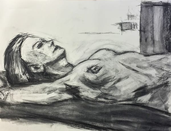 Laying Down Nude 2 Art | William Reed Artist