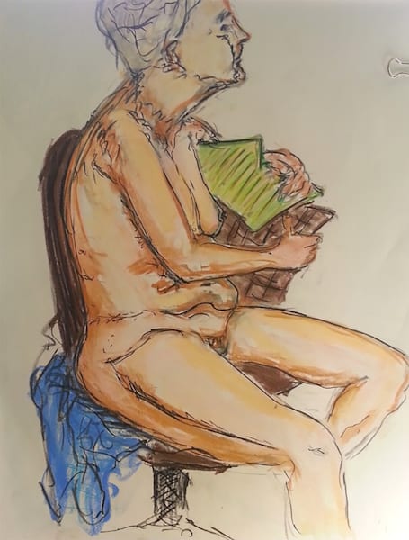 Seated Nude 1 Art | William Reed Artist