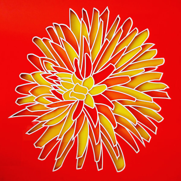 Dahlia 3   Happiness Art | erichmeager.com