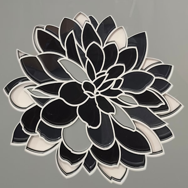 Dahlia 4   Black Dahlia's Reflection Art | erichmeager.com