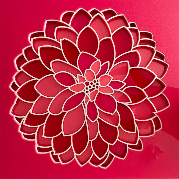 Dahlia 1   Prettier In Pinks Art | erichmeager.com