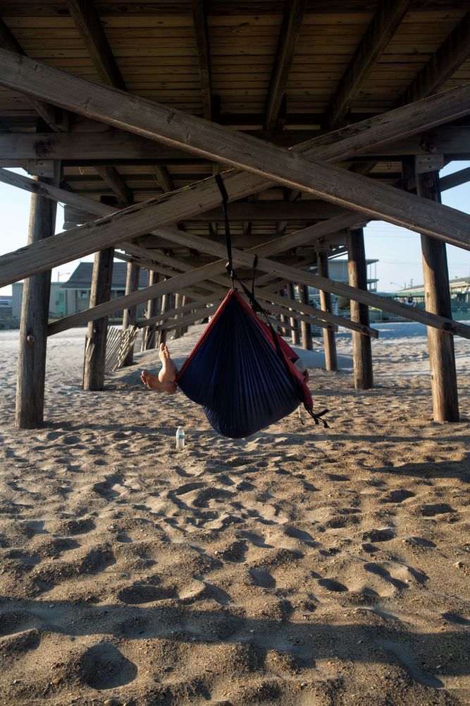 Relaxing Under The Pier Art | C.Canty Studios