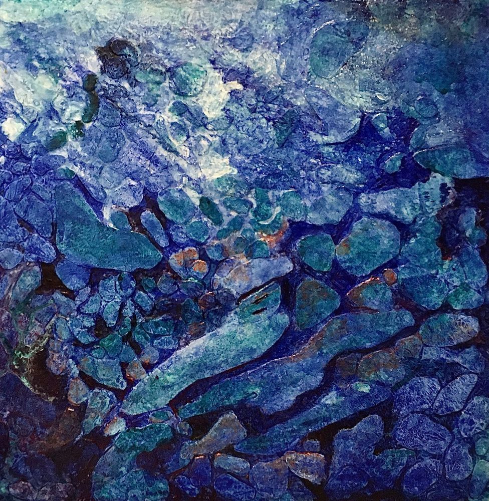 Ice Bubbles Art | Charlotte Angel Artist, Inc.