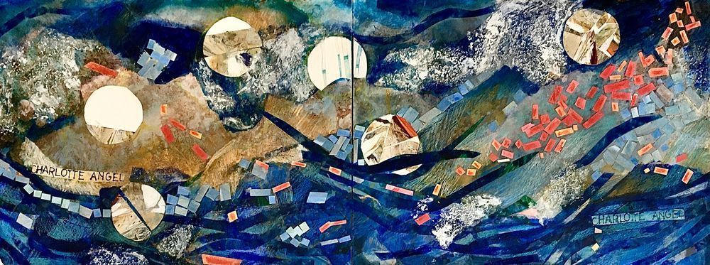 Wandering Moon Art | Charlotte Angel Artist, Inc.