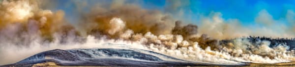 Wildland Fire | Ringling, Montana Photography Art | Sean R. Heavey