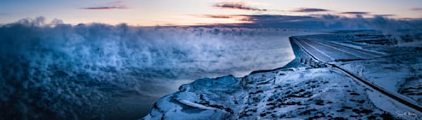 Winter Evening On Fort Peck Lake Photography Art | Sean R. Heavey
