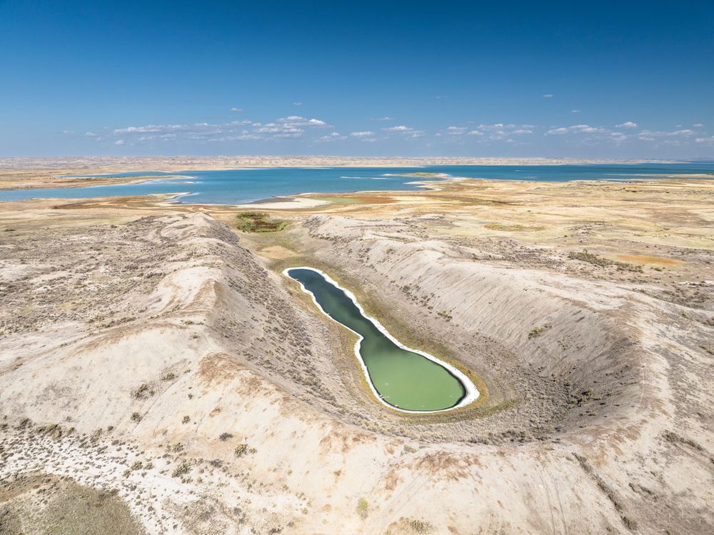 Pre Gondola Test Site | Fort Peck Lake Photography Art | Sean R. Heavey