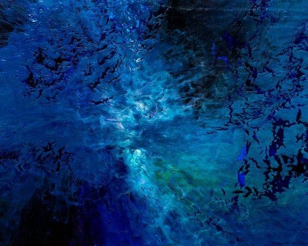 Neptune's Blue Embrace