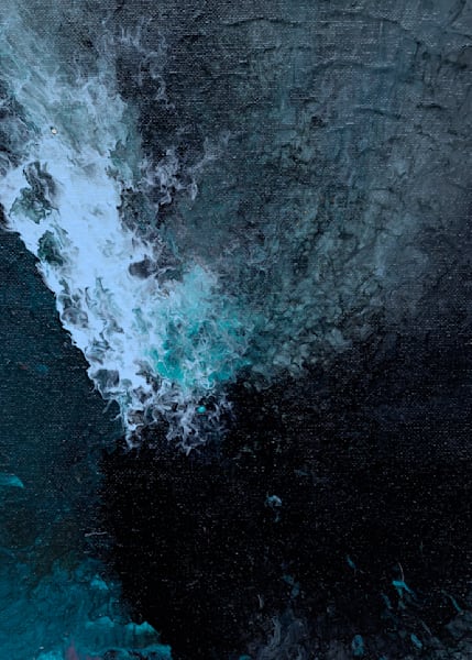 Whispers of Turquoise and Shadow