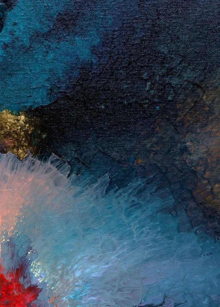 Tides Of Flame And Midnight Blue Photography Art | Kevin Morris Photography USA