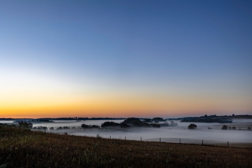 Misty Dawn's Gentle Embrace Photography Art | Kevin Morris Photography USA