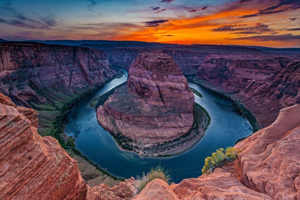Horseshoe Bend Sunset Photography Art | Michael Etringer Photography