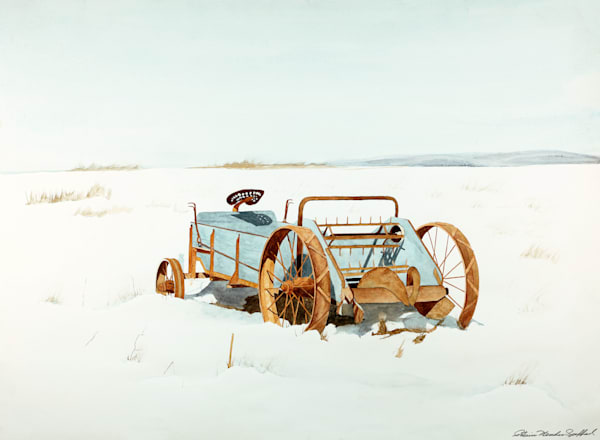The Old Combine Harvester