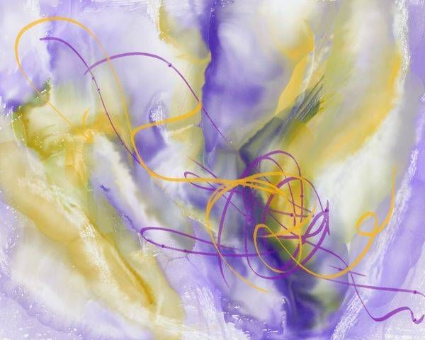 Lavender & Gold Limited Edition Canvas