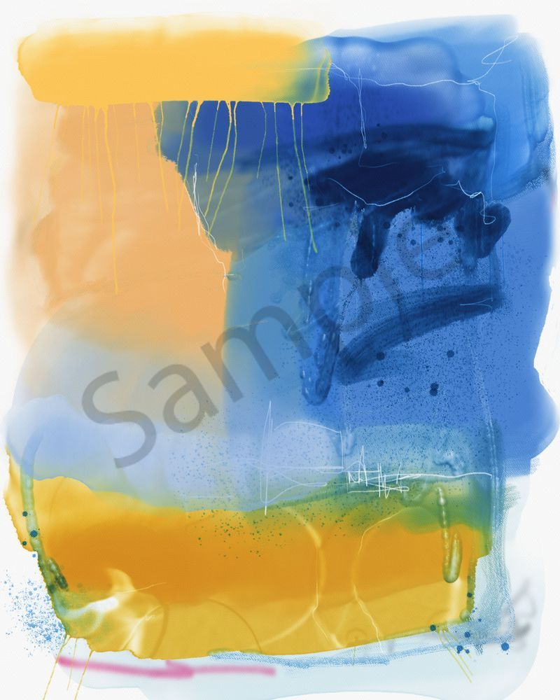 Blueberries & Orange Juice Art | Eduardo Tavares