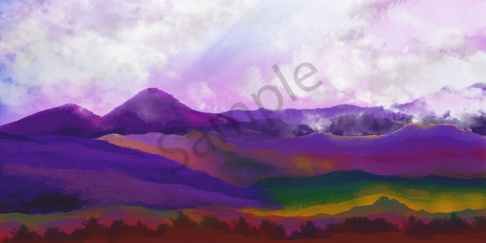 Mountain Sunrise   The First Breath Of Day Art | Eduardo Tavares